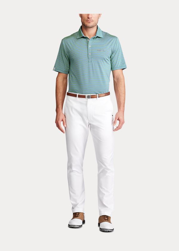 Polos Ralph Lauren Hombre Azul Rey Azul Marino / Verdes - Classic Fit Performance - IMEDP3071